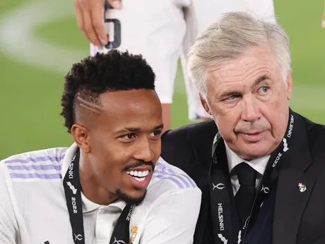 Carlo Ancelotti se preocupa com lesão de Éder Militão
