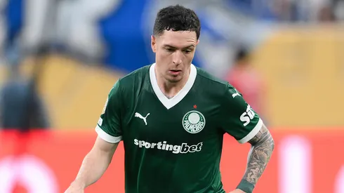 Aníbal Moreno, volante do Palmeiras. (Foto: David Ramos/Getty Images)