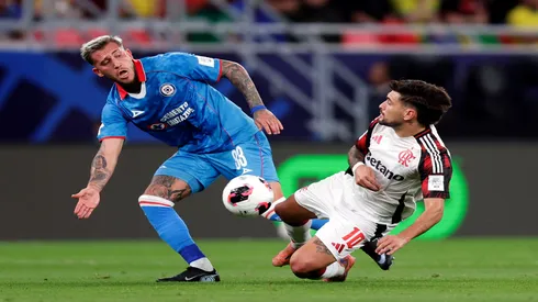 Arrascaeta, do Flamengo, em lance contra o Cruz Azul – Getty Images/Getty Images