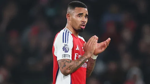 Gabriel Jesus recebe apoio e elogios após retornar de lesão. Foto: Julian Finney/Getty Images