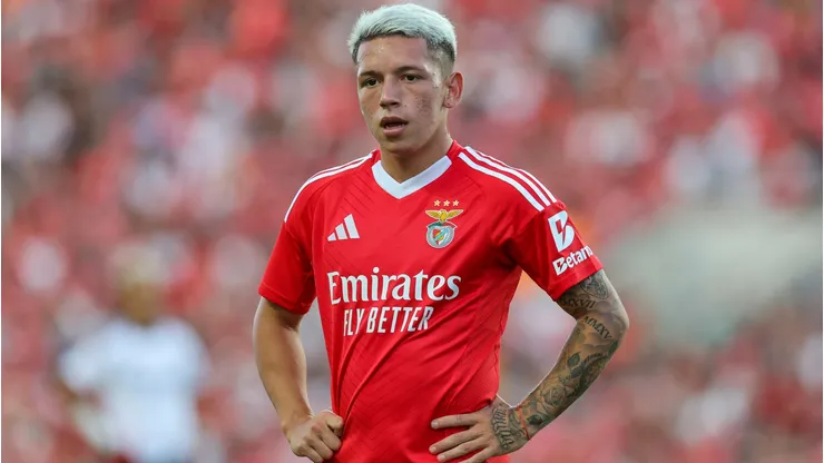 Jovem atacante chama a atenção do River Plate há algum tempo. Foto: Carlos Rodrigues/Getty Images