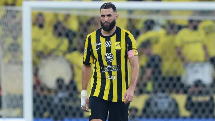 Karim Benzema irá deixar o Al-Ittihad em 2026 - (Photo by Yasser Bakhsh/Getty Images)