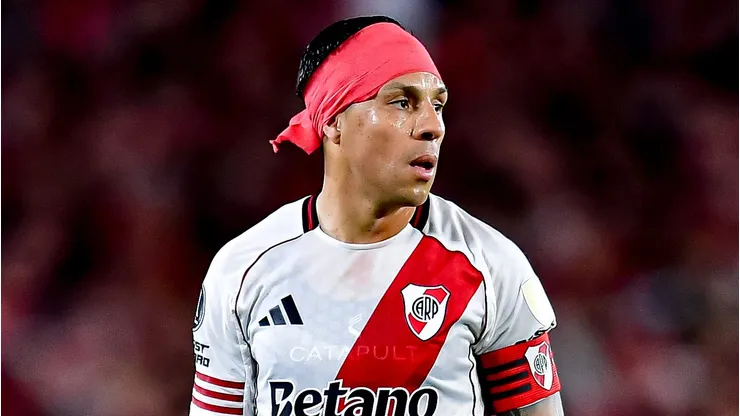 Enzo Pérez, meia do River Plate. (Photo by Marcelo Endelli/Getty Images)