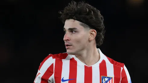 Julián Álvarez fala sobre possível transferência ao Barcelona. Foto: David Ramos/Getty Images