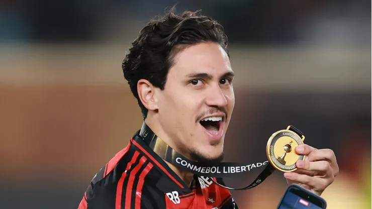 Pedro vai jogar contra o Pyramids? Foto: Hector Vivas/Getty Images