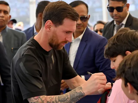 Evento com Messi tem confusão e vandalismo na Índia