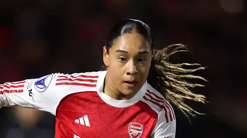 Olivia Smith, do Arsenal (Photo by Julian Finney/Getty Images)