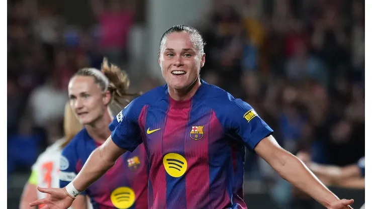 Ewa Pajor, do Barcelona (Photo by Alex Caparros/Getty Images)