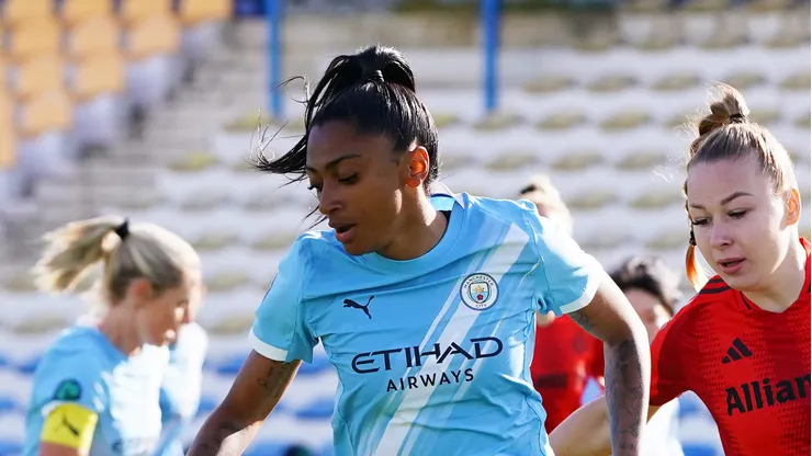 Kerolin, do Manchester City (Photo by Gualter Fatia/World Sevens Football via Getty Images)