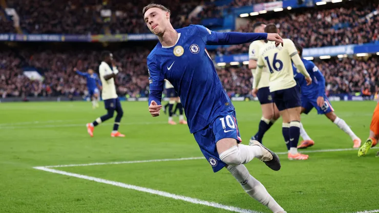 Cole Palmer está jogando lesionado no Chelsea. Foto: Justin Setterfield/Getty Images