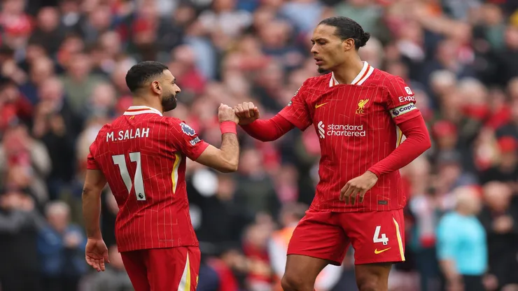 Salah e Van Dijk, do Liverpool - Carl Recine/Getty Images