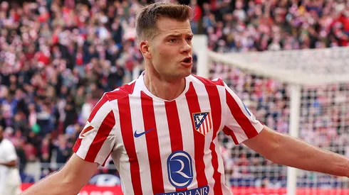 Sorloth pelo Atlético de Madrid. (Photo by Florencia Tan Jun/Getty Images)
