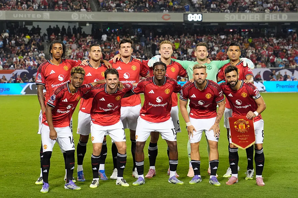 Jogadores em Manchester United x Bournemouth