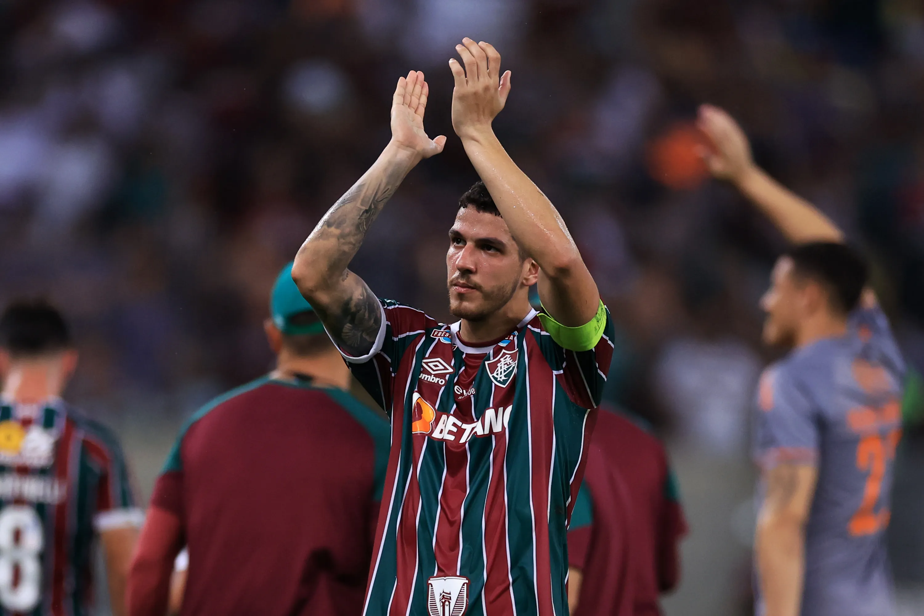 Nino pelo Fluminense. Jogador é alvo do Palmeiras, além do clube carioca. Foto: Buda Mendes/Getty Images