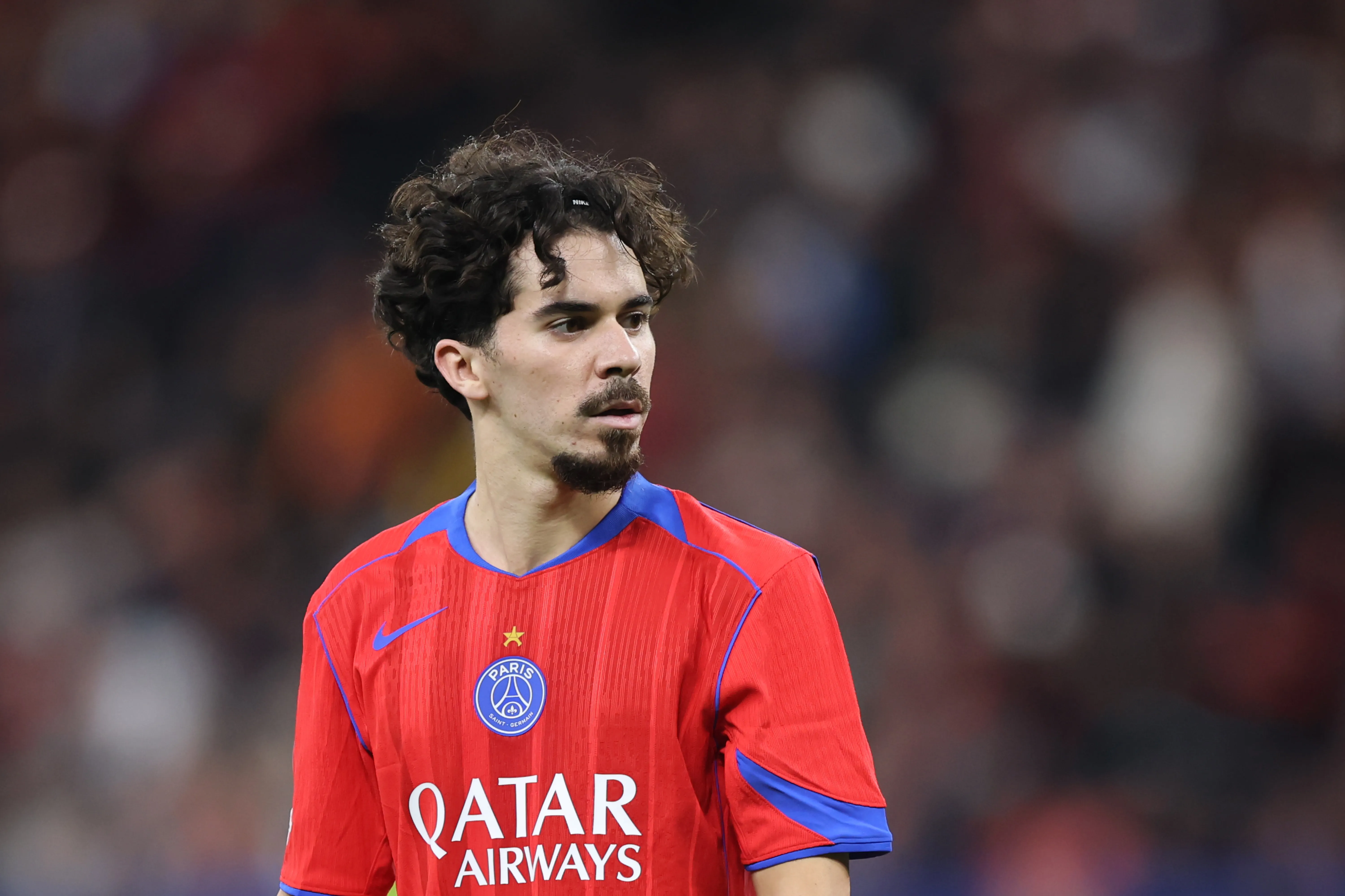 Vitinha pelo PSG. Foto: Alex Grimm/Getty Images