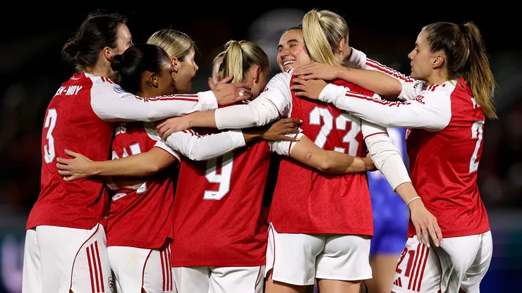 Arsenal pode terminar a fase de liga no G4 da Champions Feminina - Foto: Warren Little/Getty Images