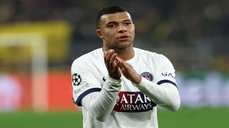 Mbappé em 2023 quando jogava pelo PSG - Alex Grimm/Getty Images