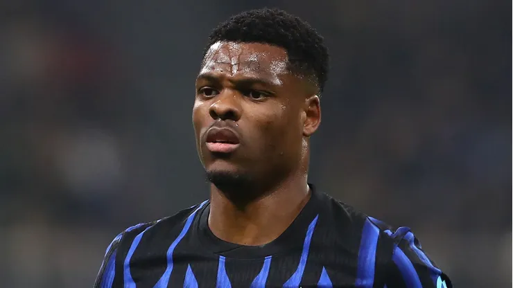 Inter de Milão mira Rafik Belghali para substituir Denzel Dumfries; Juventus de olho. (Photo by Marco Luzzani/Getty Images)