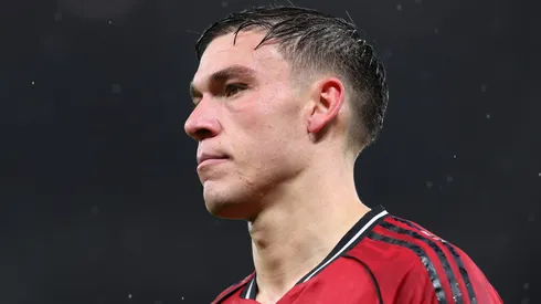 Manchester United pode negociar Manuel Ugarte. Foto: Alex Livesey/Getty Images
