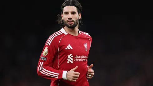 Szoboszlai deve renovar com o Liverpool. Foto: Michael Regan/Getty Images