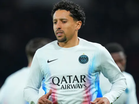 Marquinhos derruba Arrascaeta e faz pênalti em PSG x Flamengo