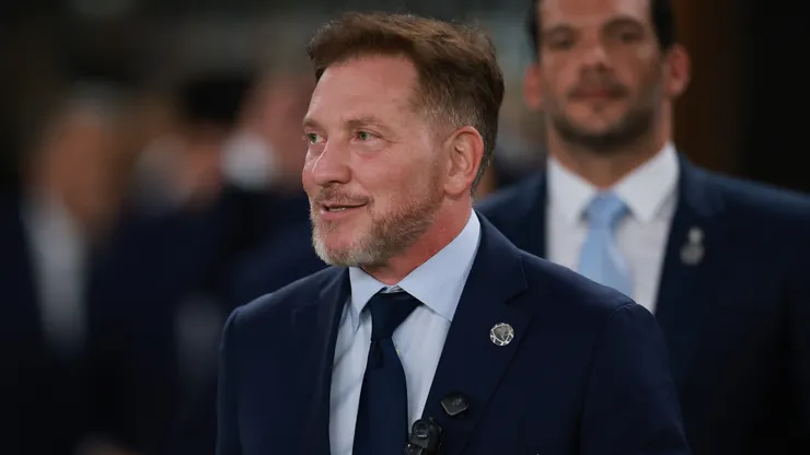 Alejandro Domínguez, presidente da Conmebol. (Foto: Hector Vivas/Getty Images)