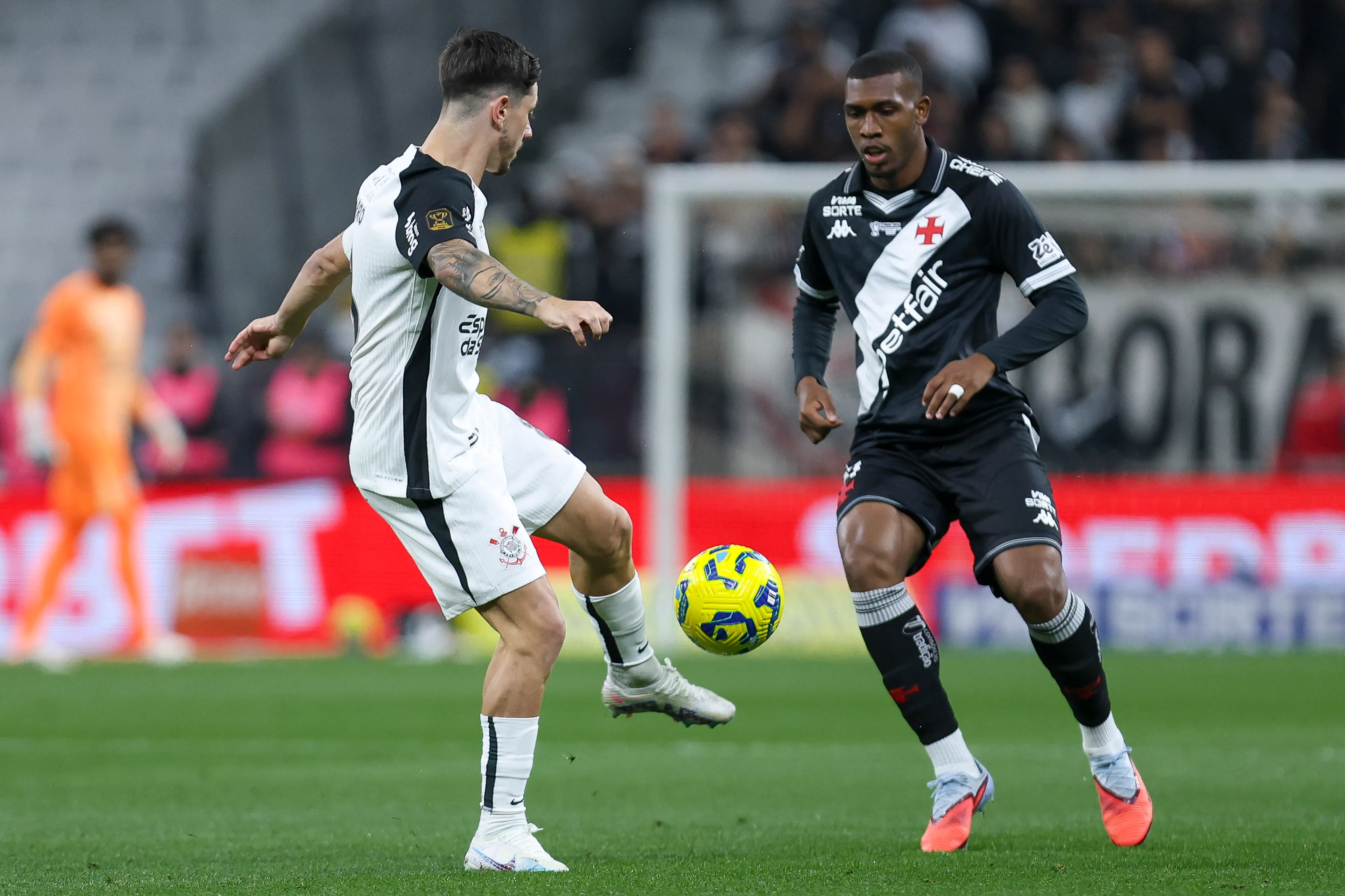 Rayan vs Corinthians. Foto: Ricardo Moreira/Getty Images