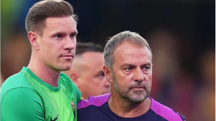 Barcelona tem aval de Hansi Flick para vender Ter Stegen e mais 4 nomes. (Foto: Alex Caparros/Getty Images)