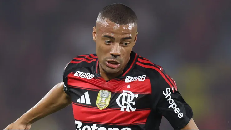 Nico De La Cruz seguirá no Flamengo em 2026. (Photo by Lucas Figueiredo/Getty Images)