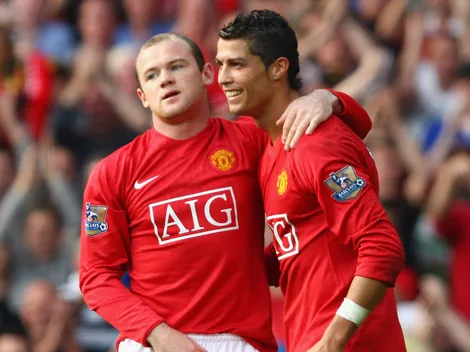 Rooney e Cristiano Ronaldo ficam fora de top-5 maiores jogadores do Manchester United