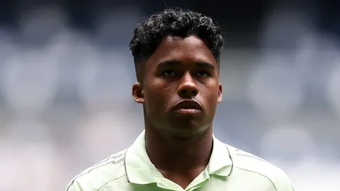 Endrick usará camisa 9 no Lyon. Foto: Florencia Tan Jun/Getty Images