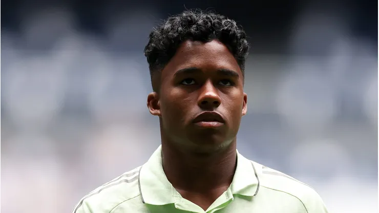 Endrick usará camisa 9 no Lyon. Foto: Florencia Tan Jun/Getty Images
