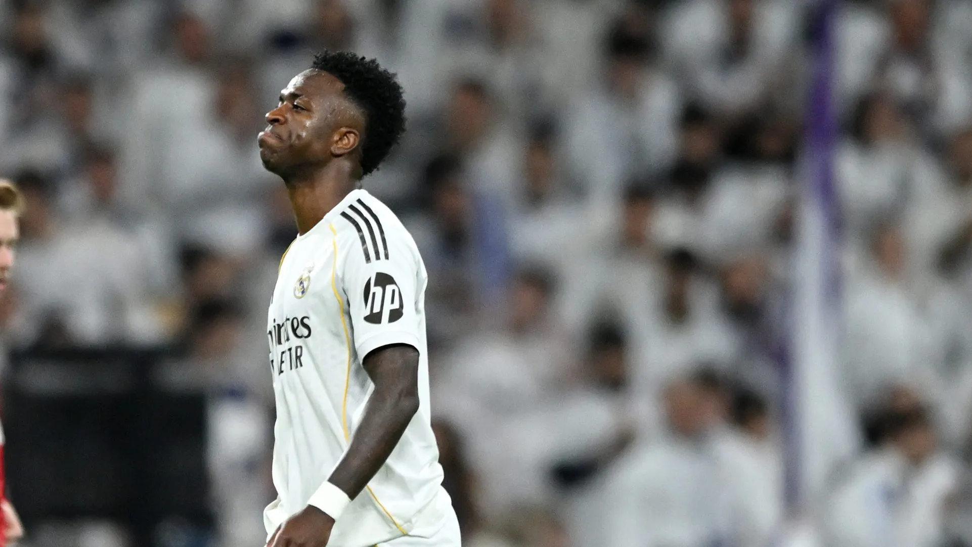 Vini Jr em Real Madrid x Sevilla