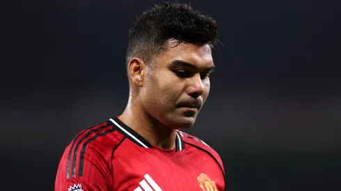 Casemiro pode deixar o Manchester United. Foto: Justin Setterfield/Getty Images