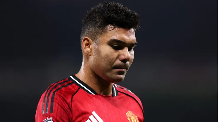 Casemiro pode deixar o Manchester United. Foto: Justin Setterfield/Getty Images