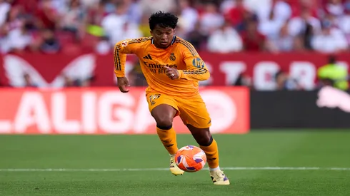 Endrick deixa o Real Madrid e se apresentará ao Lyon - Angel Martinez/Getty Images