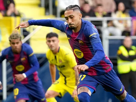 Barcelona vence com protagonismo de Raphinha