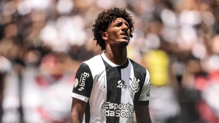 O atacante Talles Magno em jogo do Corinthians (Alexandre Schneider/Getty Images)