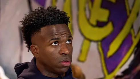 Vinícius Júnior ainda não renovou com o Real Madrid (Photo by Angel Martinez/Getty Images)