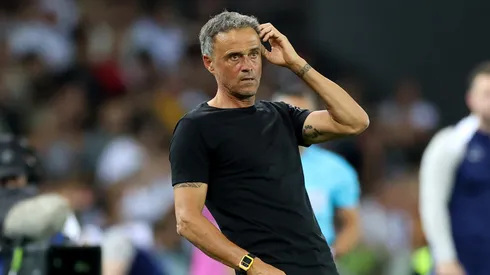 Luis Enrique, do PSG. (Foto: Claudio Villa/Getty Images)