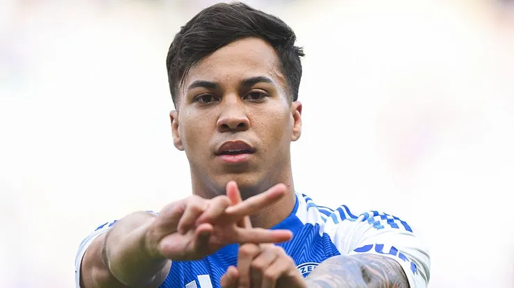 Kaio Jorge é alvo do West Ham,. que quer empréstimo com opção de compra. (Foto: Pedro Vilela/Getty Images)