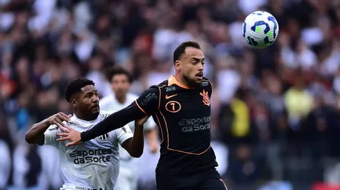 O meio-campista Maycon em jogo do Corinthians (Mauro Horita/Getty Images)