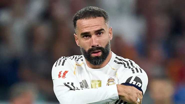 Real Madrid planeja dispensar o ídolo Dani Carvajal após fim da temporada. (Photo by Angel Martinez/Getty Images)