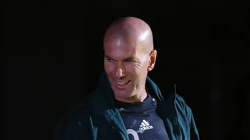 Zinedine Zidane foi prestigiar o filho na Copa Africana das Nações (Photo by Sarah Stier/Getty Images)