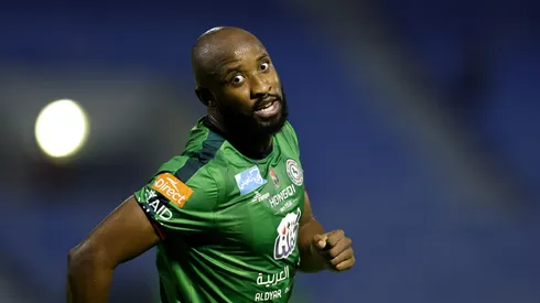 Moussa Dembelé: atacante do Al-Ettifaq pode estar em campo no dia de Natal (Photo by Francois Nel/Getty Images)