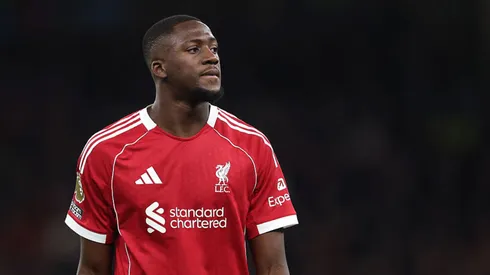 Konaté pode renovar com o Liverpool. Julian Finney/Getty Images.