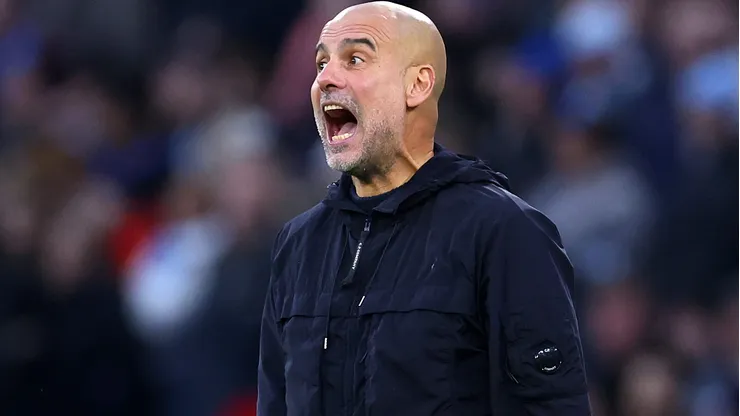 Pep Guardiola, técnico do Manchester City. (Photo by Molly Darlington/Getty Images)