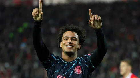 Oscar Bobb pode deixar o Manchester City caso Semenyo chegue (Foto: Srdjan Stevanovic/Getty Images)