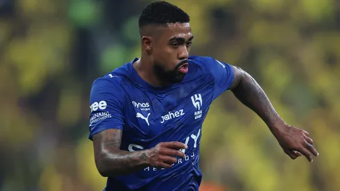 Malcom em campo pelo Al-Hilal. Foto: Yasser Bakhsh/Getty Images