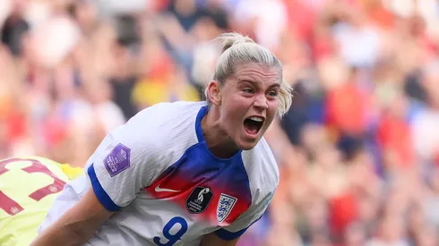 Alessia Russo pela Inglaterra (Photo by David Ramos/Getty Images)